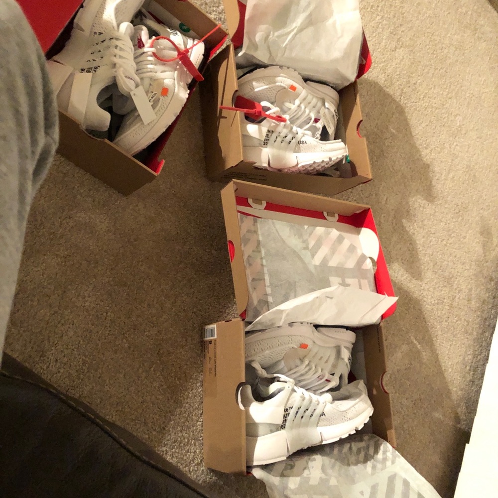 Off white x Nike prestos